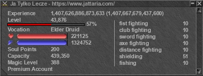 Signature for player Ja Tylko Lecze