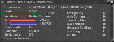 Signature for player Jattaar