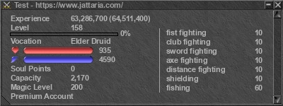 Signature for player Test